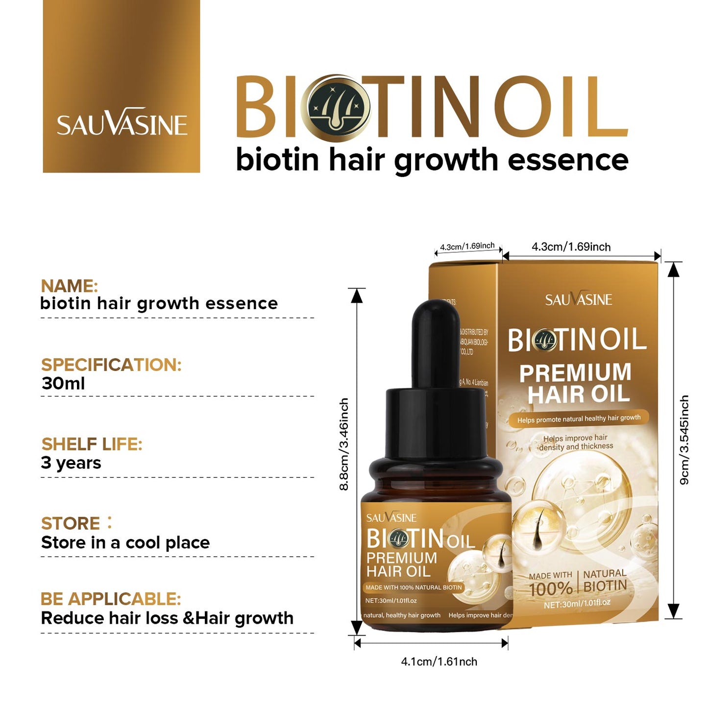 Biotin Essential Oil
