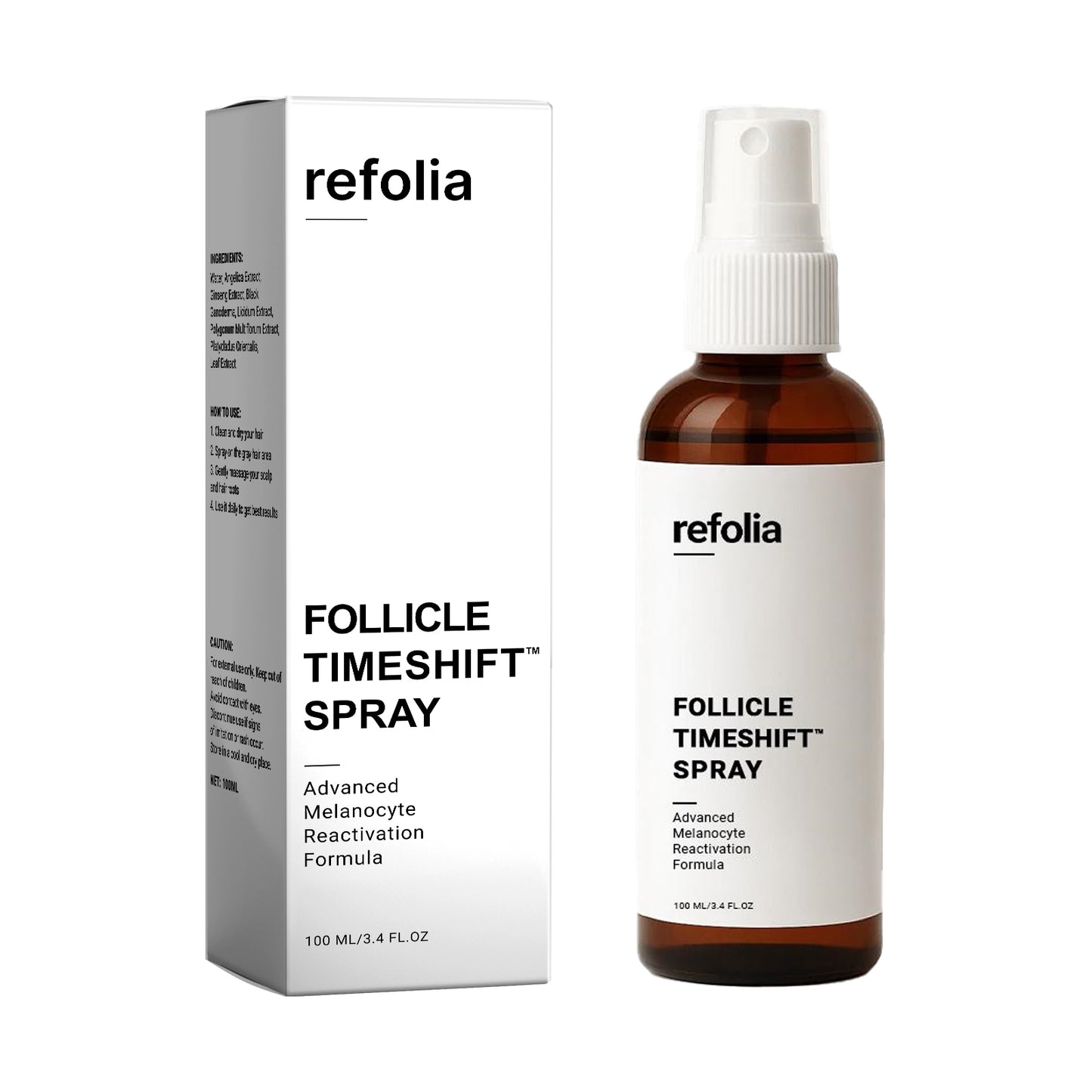Natural Black Hair Soft And Shiny Moisturizing Spray