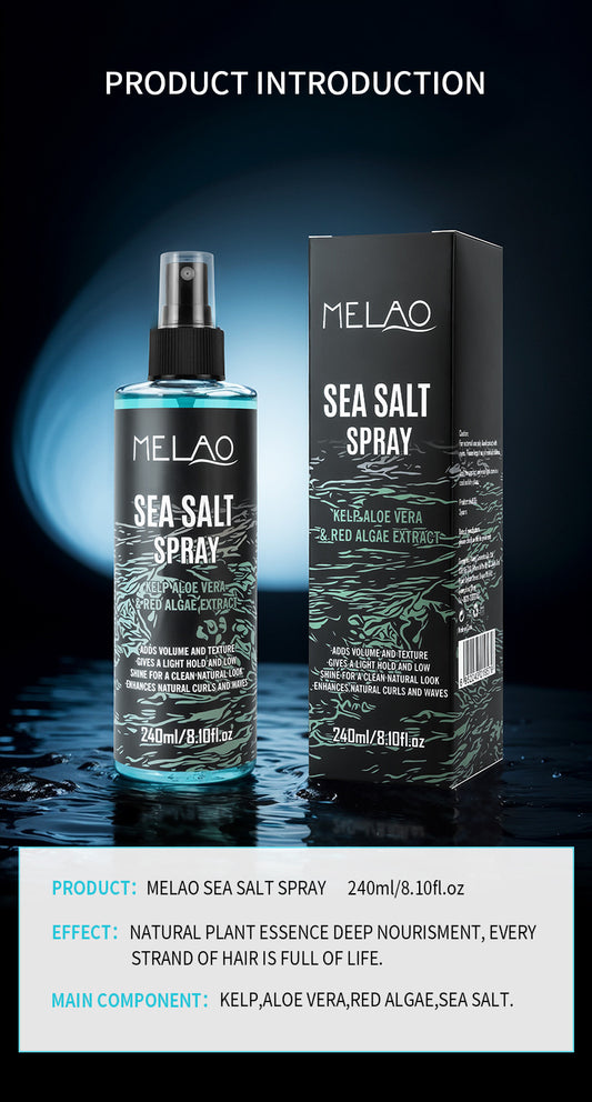 Natural Sea Salt Spray For Hair Men & Women, Adds Instant Volume, Texture, Thickness, & Light Hold Texturizing & Thickenin